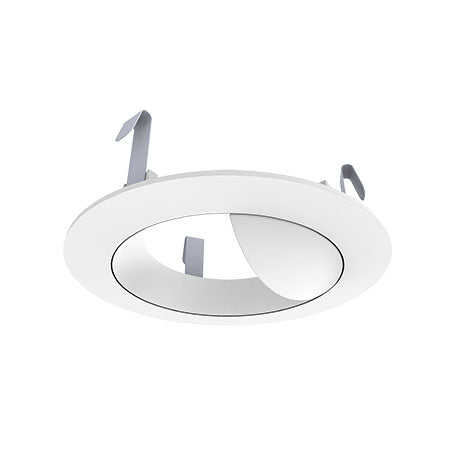 DMF Lighting DRD2TR4WWH Recessed Lighting Trim, 4" Round Wall Wash - White