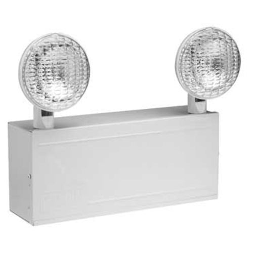 Dual-Lite LM33 LED Emergency Light by Hubbell, 33W 6V, Steel - White