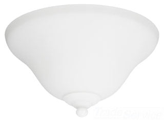 Sea Gull Lighting Ceiling Fan Light Kit, 18W GU24 Base Compact Fluorescent, 2-Lamp - Satin White Bowl