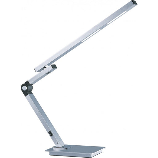 ET2 Contemporary Lighting E41030-SA LED Table Lamp, Eco-Task - 480 Lumens - Satin Aluminum