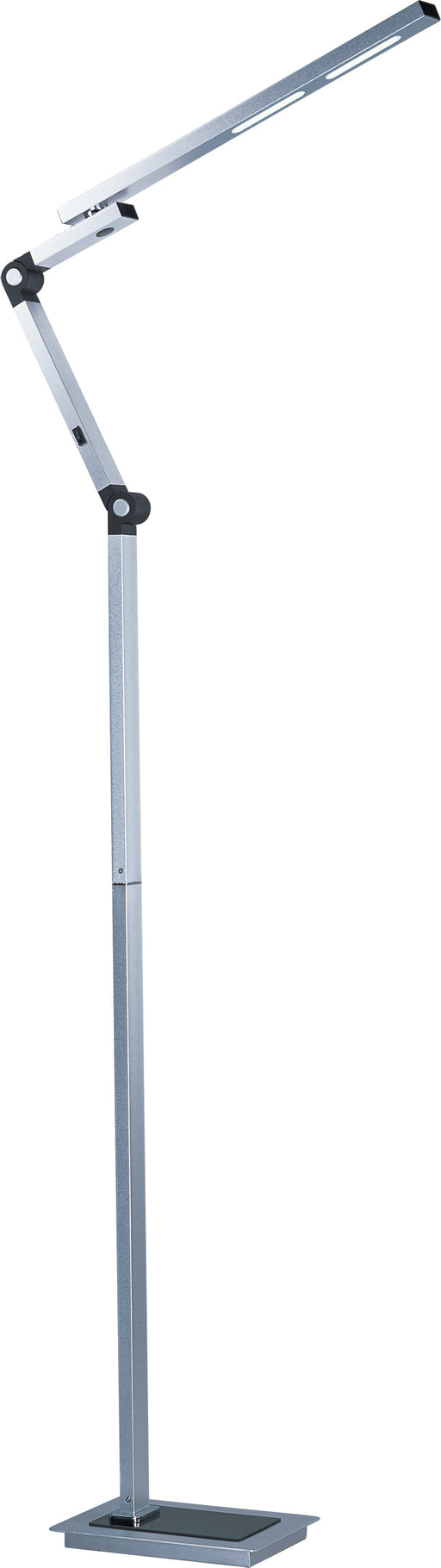 ET2 Contemporary Lighting E41031-SA LED Floor Lamp, Eco-Task - 480 Lumens - Satin Aluminum