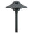Focus Industries 12V 18W 10" Pagoda Hat Path Light, Black Texture (Open Box Item)