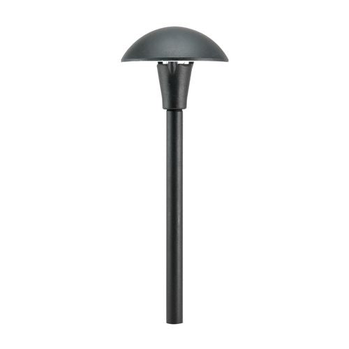 Focus Industries 12V 18W 5" Mushroom Hat Path Light - Black Texture