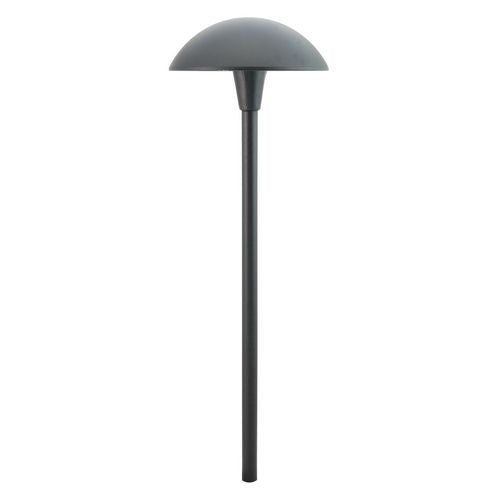 Focus Industries 12V 18W 8" Large Mushroom Hat Path Light - Black Texture (Open Box Item)