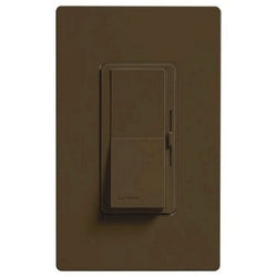 Lutron Dimmer Switch, 600W 1-Pole Incandescent Diva Light Dimmer - Brown