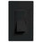 Lutron Dimmer Switch, 600W 1-Pole Incandescent Diva Light Dimmer - Black