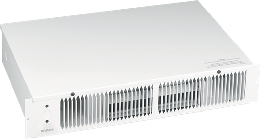 Broan Wall Heater, Kickspace Multi-Watt 240/120V Fan-Forced - White