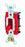 Leviton Double-Pole Pilot Light Toggle Switch, 20A,120V, Red