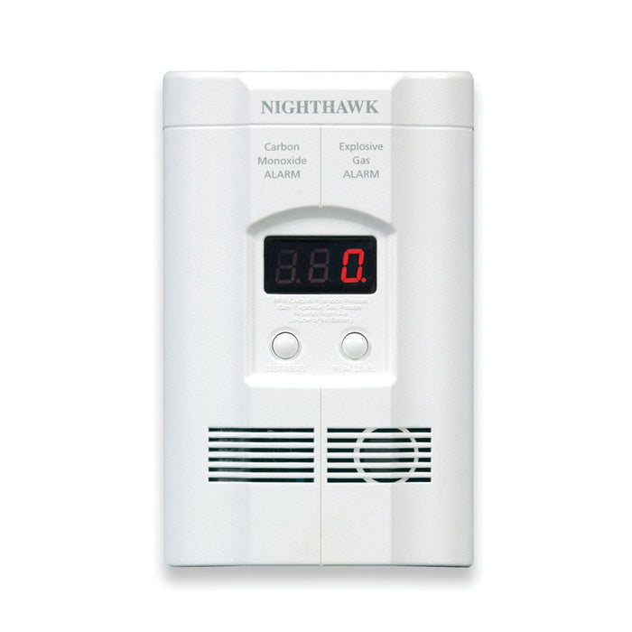 Kidde Carbon Monoxide Detector, 120V AC/DC Plug-In Multi-Hazard w/Gas Detector (900-0113)