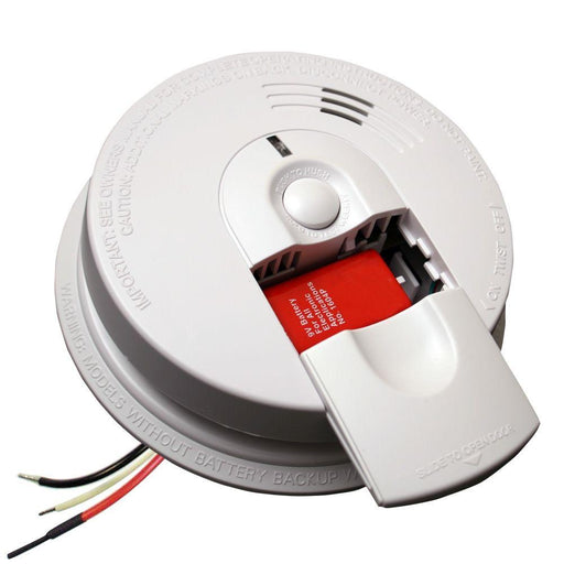 Kidde Ionization Smoke Alarm, Hardwired with 9V Battery Backup (21007581)