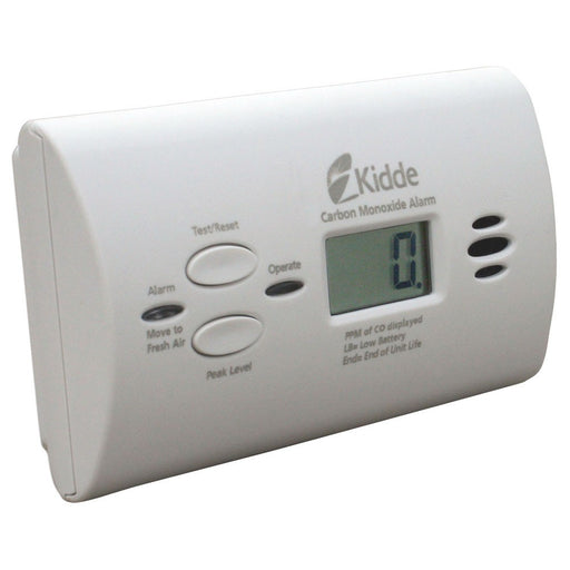 Kidde Carbon Monoxide Detector, 9V Batter Powered Peak Level Memory w/Digital Display (21008873)