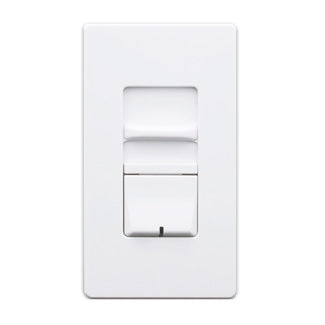 Leviton Dimmer Switch, 1000W Single-Pole Incandescent Renoir II Architectural Wall Box - White
