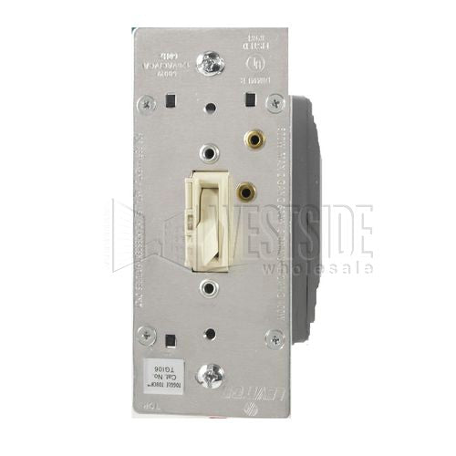 Leviton Dimmer Switch, 600W ToggleTouch Digital Incandescent Light Dimmer - Ivory