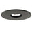 Halo Recessed Lighting Trim, 3" Low Voltage Adjustable Baffle Pinhole Reflector Trim - Black with Clear Reflector