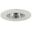Halo 3" Recessed Shower Reflector Trim, White w/ Frosted Glass Lens