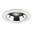 Halo Recessed Lighting Trim, 4" Low Voltage Adjustable Reflector Shower Trim - White w/Clear Specular Reflector