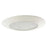 Halo Recessed Lighting Trim, 6" Compact Fluorescent Shower Trim - White with Frosted Glass Lens