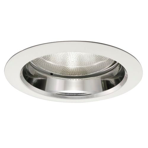 Halo 6" Clear Reflector Trim, White, AIR-TITE for Recessed Downlighting
