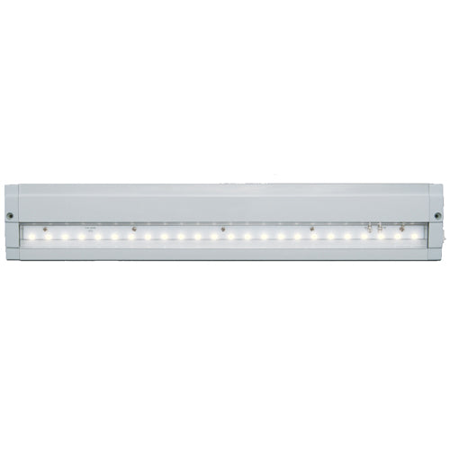 Halo LED Under Cabinet Light, 12" LED Under Cabinet Fixture, Dimmable, 3000K - White 