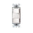Leviton Light Switch, Decora Dual Rocker Combo Switch, Commercial Grade, Single-Pole - White
