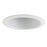 Halo Recessed Lighting Trim, 5" Compact Fluorescent Baffle Trim - White with White Metal Baffle