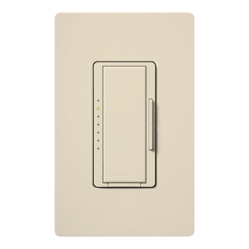 Lutron Dimmer Switch, 1000W Maestro Magnetic Low Voltage Wireless RF Light Dimmer - Light Almond