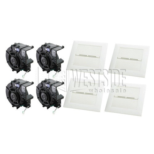 Panasonic FV-07VFB FV-07VFB Master Pack Motor/Grille Assembly U-Can Contractor Pack - 4 Units