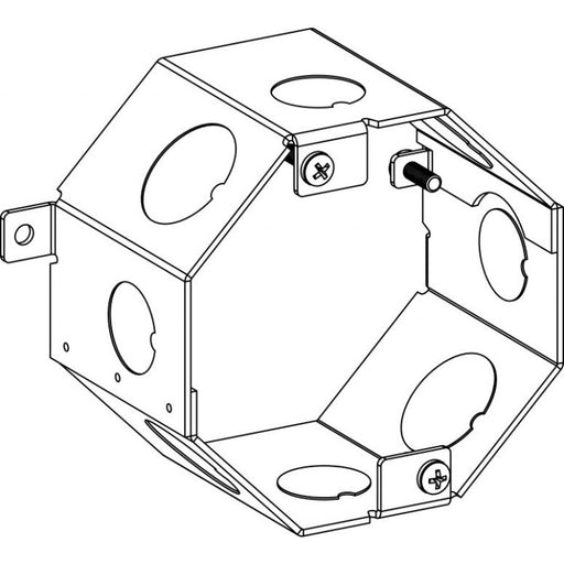 Orbit 25CB Electric Box, 2 1/2" Deep for Concrete Use - 4" Octagonal