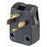 Leviton 30/50 Amp Angle Plug, 125/250V, 14-30P/14-50P, Grounding     