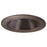 Halo Recessed Lighting Trim, 3" 35 Degree Tilt Adjustable Pinhole Baffle Trim - Tuscan Bronze 