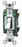 Leviton Double-Pole Toggle Switch, 30A, 120/277V, White, Specification Grade    