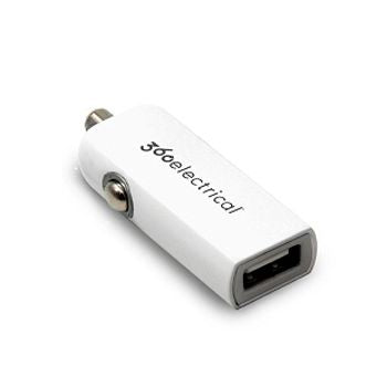 360 Electrical 36048 Car Charger, QuickCharge USB Adapter - 1A