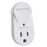 360 Electrical Surge Protector, Rotating 15A 120V 1 Outlet - Plug-In