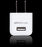 360 Electrical 36087 Plug-In Charger, QuickCharge USB Adapter - 1A