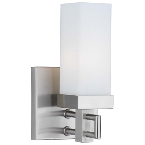 Philips F167936 Bathroom Light, Casa 1-Light Bathroom Lighting Fixture - Satin Nickel