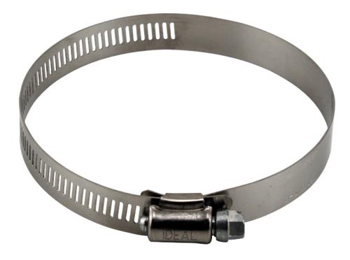 Ideal Air 380031 Ideal-Air Stainless Steel Hose Clamps, 4", 2 Pack