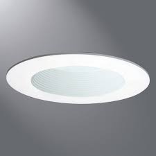 Halo Recessed Lighting Trim, 4" White Self-Flange Ring - For H99 housings only - White