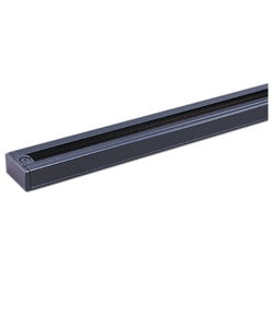Elco Lighting 2 Foot Track Section with Dead End - Black