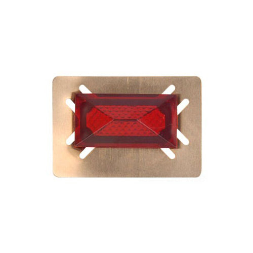 Leviton Pilot Light Jewel, Fits Single Receptacle Hole, Red   