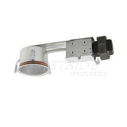 Elco Lighting Recessed Lighting Can, 4" Low Voltage Non-IC Airtight & Shallow Housing - for Remodel