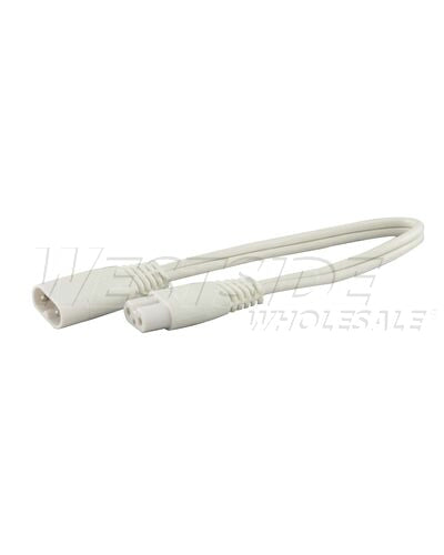 Elco Lighting Under Cabinet Light, 9.85" 250MM Linkable Cable - White