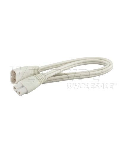 Elco Lighting Under Cabinet Light, 24" 600MM Linkable Cable - White