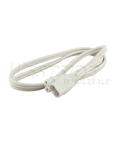 Elco Lighting Under Cabinet Light, 39" 1000MM Linkable Cable - White