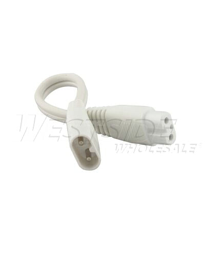 Elco Lighting Under Cabinet Light, 6" 150MM Linkable Cable - White