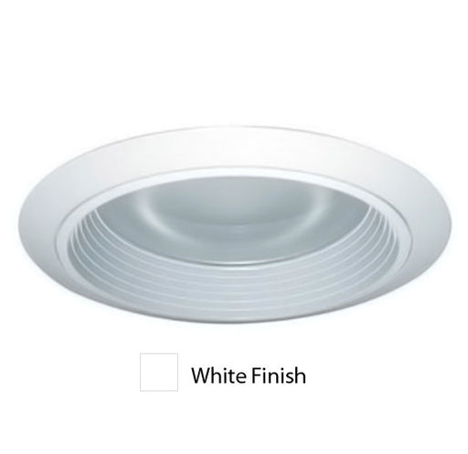 Elco Lighting 6" LED Reflector Baffle Trim - White with Regressed Frosted Lens