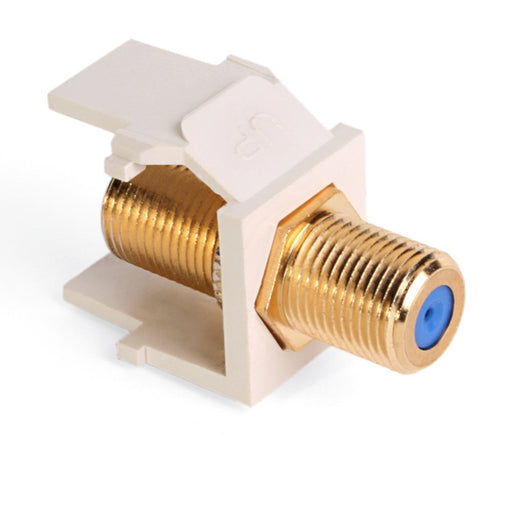 Leviton Almond F-Type Snap-In Adapter        