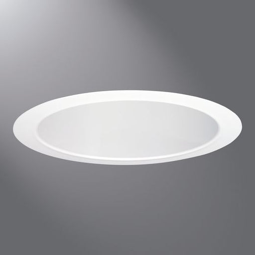 Halo Recessed Lighting Trim, 6" Self Flanged Reflector Cone - White