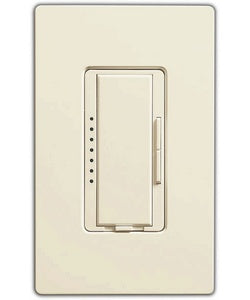 Lutron Dimmer Switch, 600W Multi-Location Maestro Electronic Low Voltage Light Dimmer - Light Almond