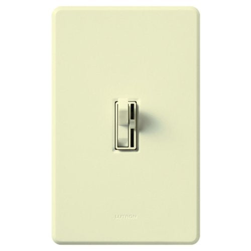 Lutron Dimmer Switch, 600W 1-Pole Ariadni  Toggle Dimmer - Almond