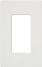 Lutron Electrical Wall Plate, Satin Colors Screwless Decorator, 1-Gang - Snow